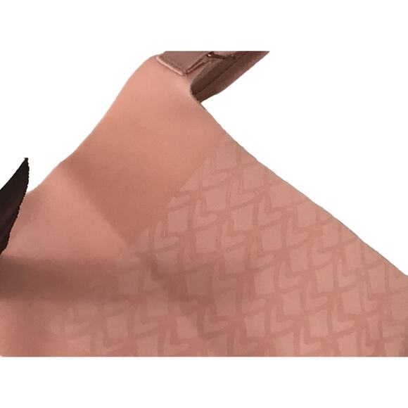 Victoria's Secret Very Sexy Push Up Plunge Pale Iced Coral Pink Bra size 32DD - Picture 10 of 12